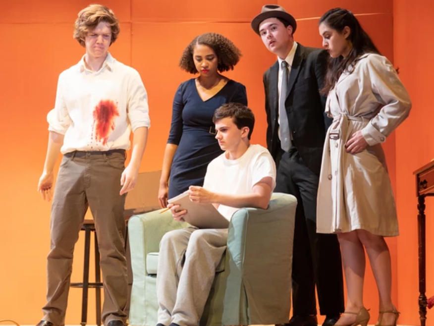 A scene from the Friends School production of Figments