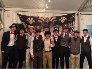 Watch-fobbed dandies and bareknuckle fighters packed Tent 3 for a Great Gatsby-themed Homecoming night to remember.