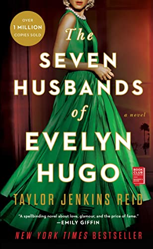 The book cover of mega-bestseller "The Seven Husbands of Evelyn Hugo"