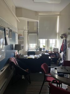 College Counselor Jessica Monterastelli's office sits empty for the fourth week in a row.