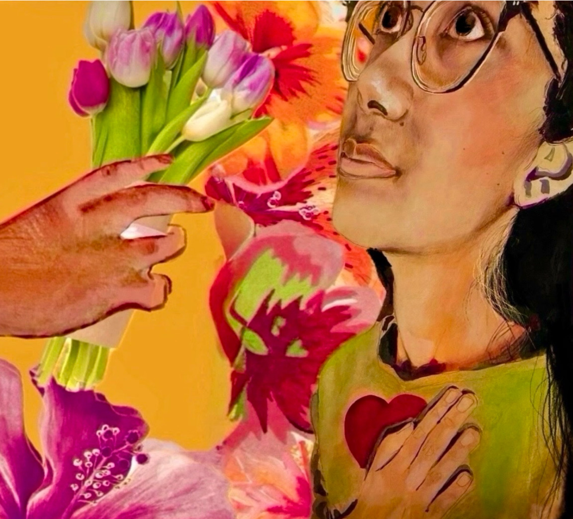 Mixed Media (acrylic/pencil on canvas, digital)