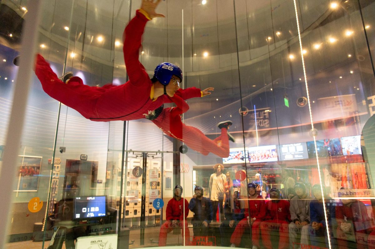 Physics students learned to fly on a recent field trip.