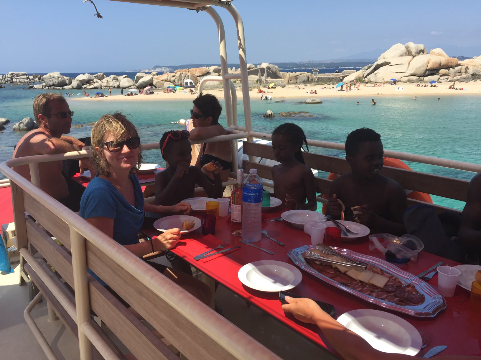 Koniezhny joined Lee Roby and family and friends on a sabbatical trip to Corsica in 2018.